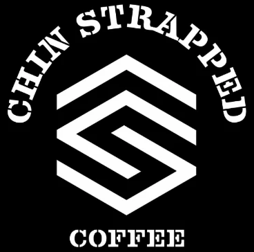 Chin strapped coffee